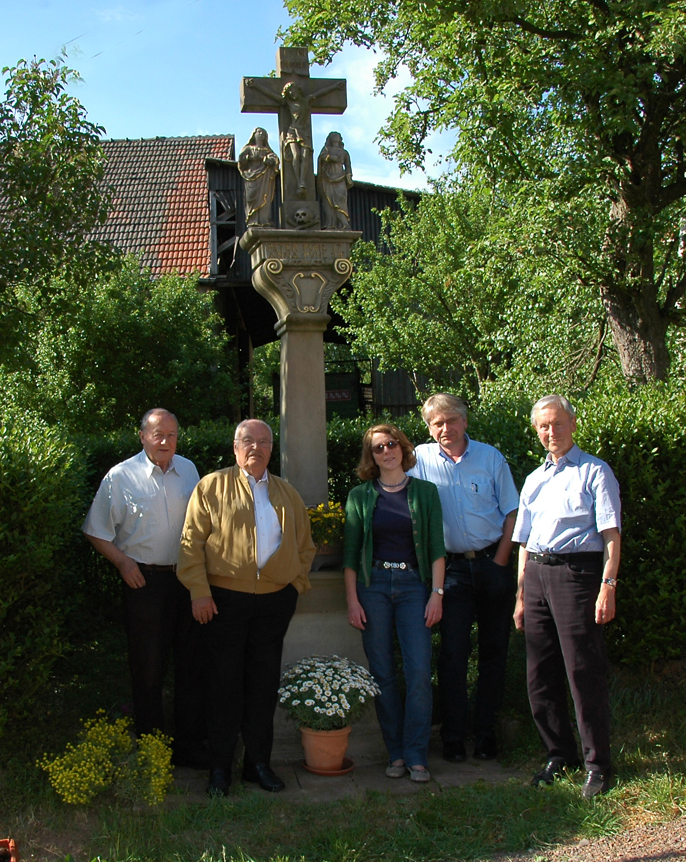 Vorstand im Mai 2007 auf dem Hahn
